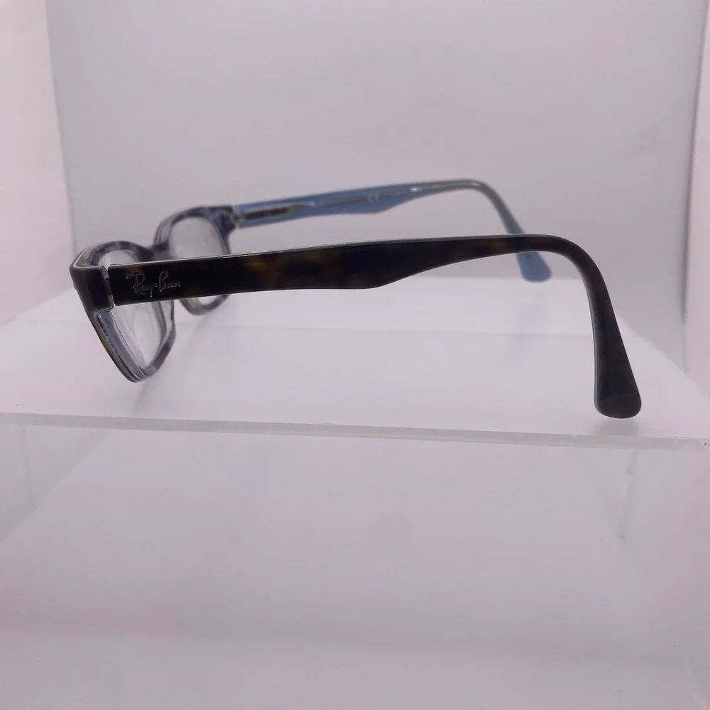 Ray-Ban Eyeglasses Women FRAMES ONLY RB 5150 50-19-135 Brown Tortoise Blue 485 - Picture 3 of 16